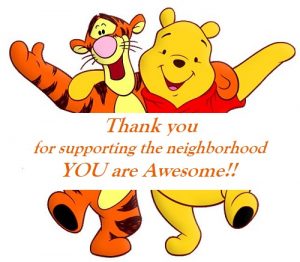 pooh and winnie pooh thank you
